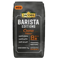 Kavos pupelės Jacobs Barista Crema Intense, 1kg