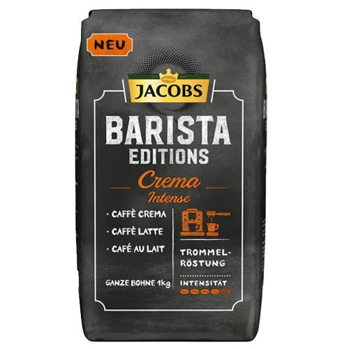 Kavos pupelės Jacobs Barista Crema Intense, 1kg